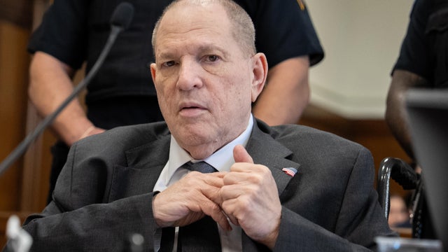 Harvey Weinstein, former co-chairman of the Weinstein Co., at Manhattan criminal court in New York, US, on Tuesday, June 3, 2025. 
