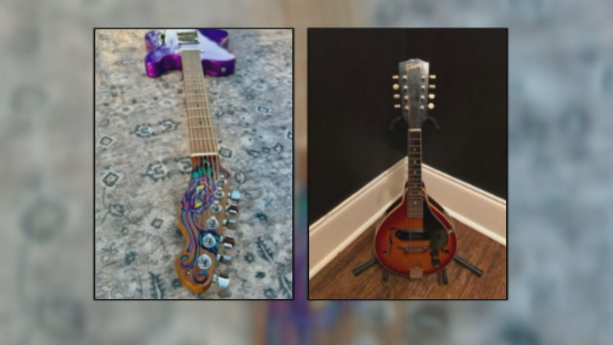Man arrested after guitar, mandolin belonging to the band Heart stolen