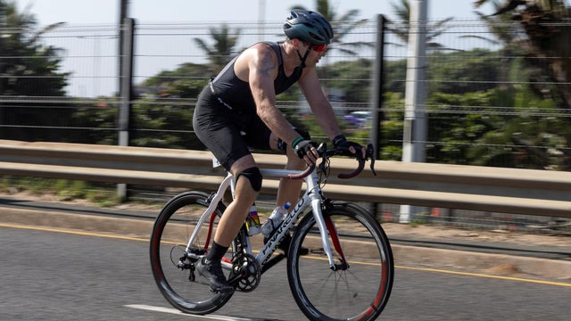 Oscar Pistorius spotted competing in triathlon 12 years after murdering girlfriend, in Durban 