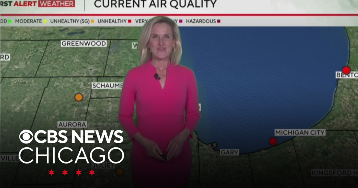 Chicago under air quality alert due to Canadian wildfire smoke - CBS ...