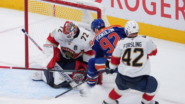 Stanley Cup Panthers Oilers Hockey 