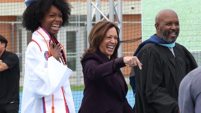 Former Vice President Kamala Harris, Compton High School, graducation 