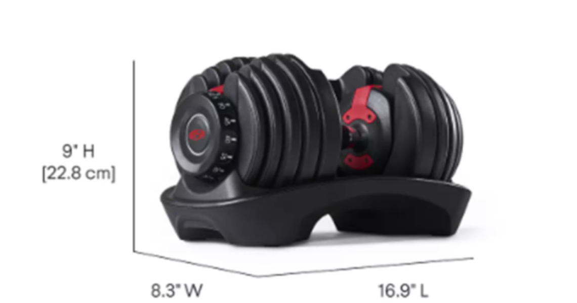 Bowflex adjustable dumbbells that were injured after more than 100 processes Bowflex adjustable dumbbells that were injured after more than 100 processes