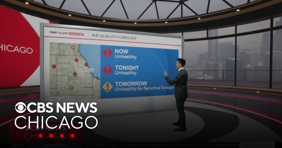Unhealthy air quality alerts persist due to wildfire smoke in Chicago ...