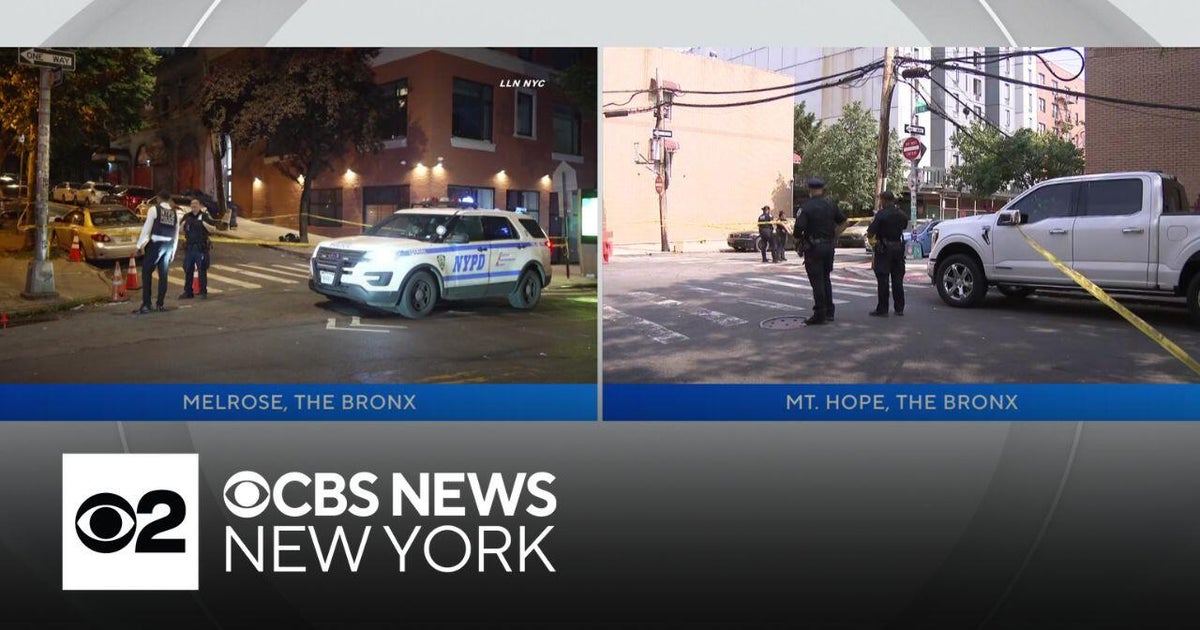 Bronx sees 5 shootings in 48 hours - CBS New York