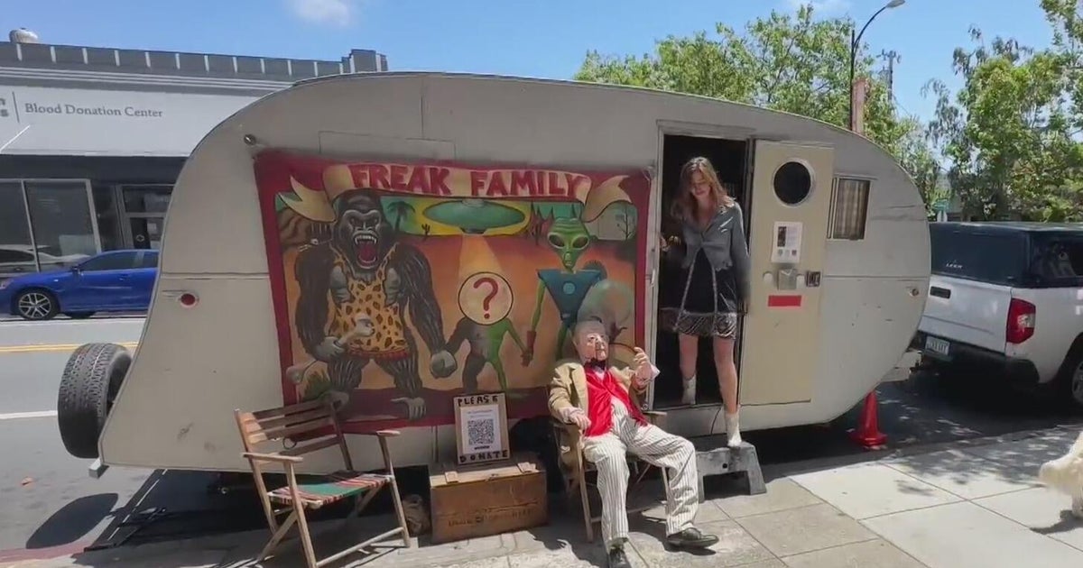 Mobile art display "Freak Family Roadshow" tours Bay Area 