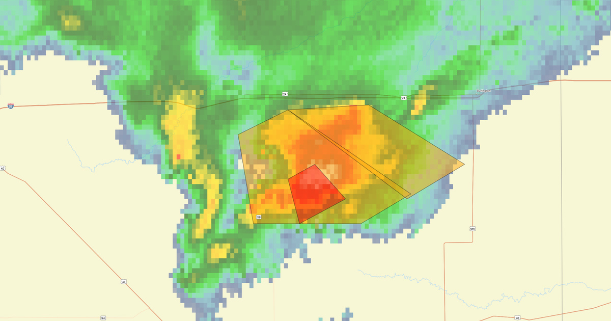 National Weather Service issues tornado warning in eastern Colorado ...