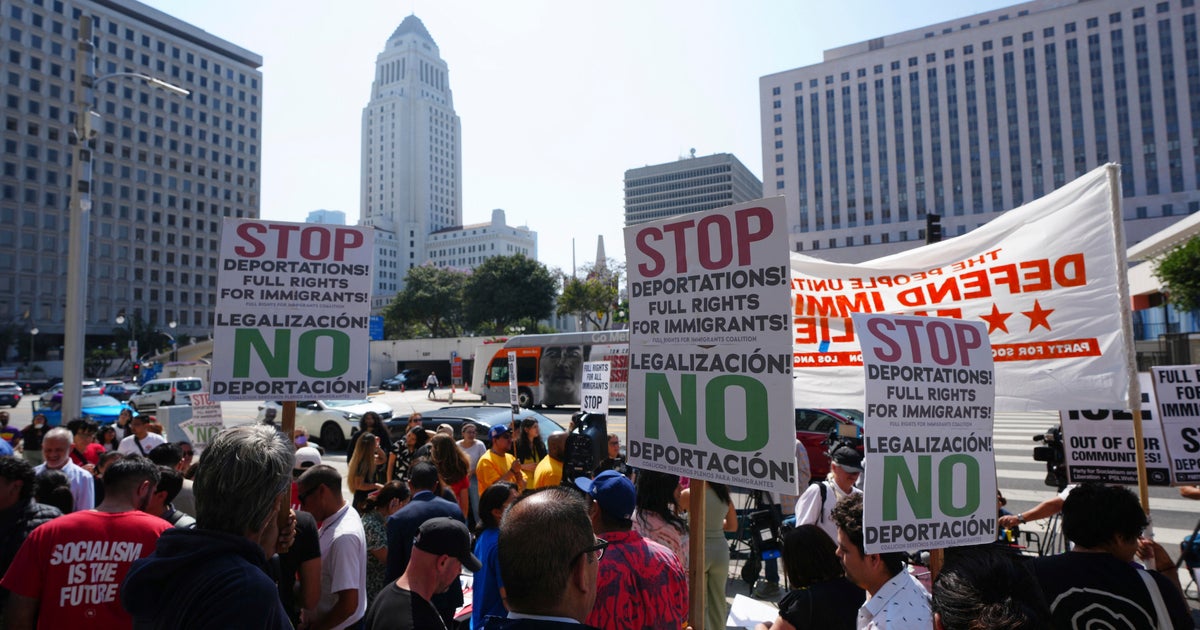 Protests held after dozens arrested in immigration operations across L.A. 
