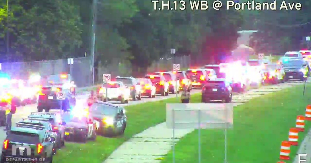Large police presence seen outside Twin Cities high school 