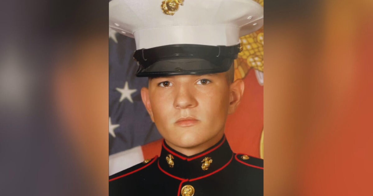 Loved ones gather in Holmesburg to celebrate return of U.S. Marine after 4 years abroad 
