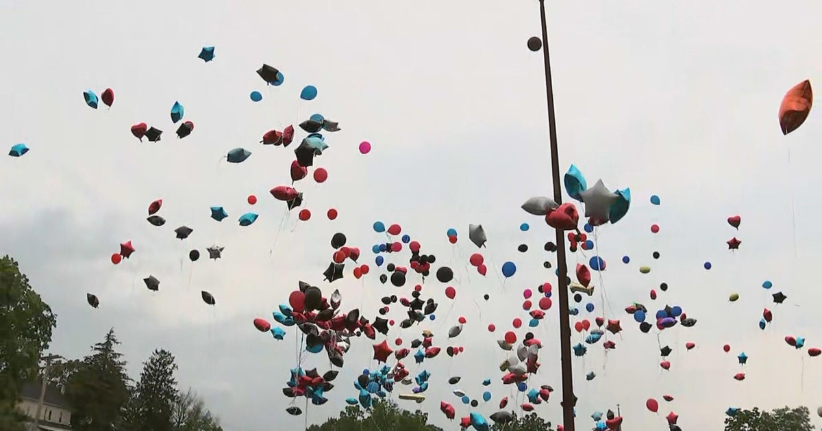 Family, friends honor teens killed in Limerick Township crash with balloon release 