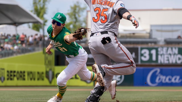 Orioles Athletics Baseball 