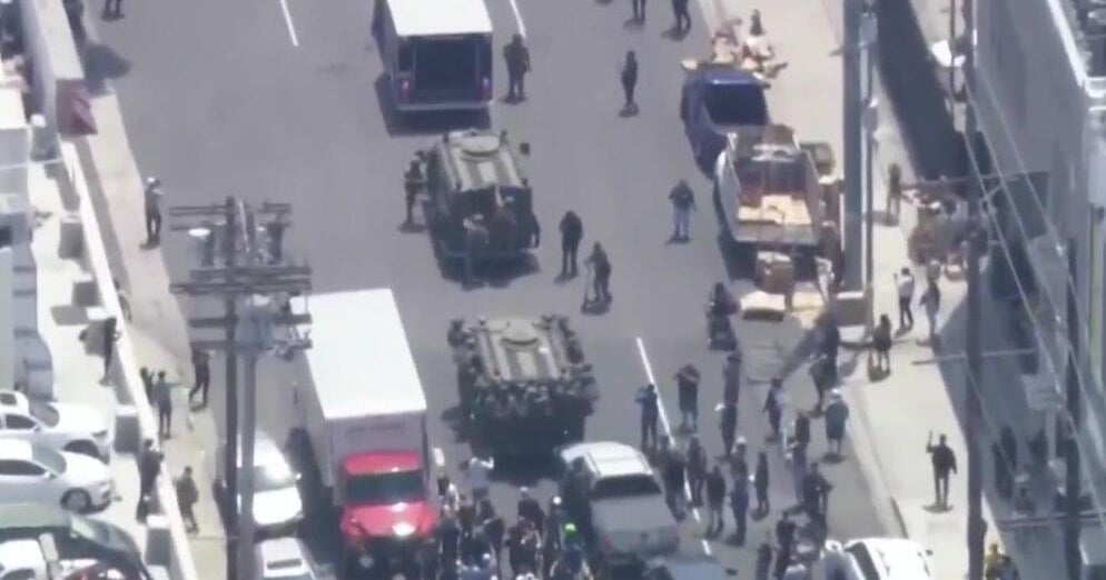 Trump deploys 2,000 National Guard trops to Los Angeles as anti-ICE ...