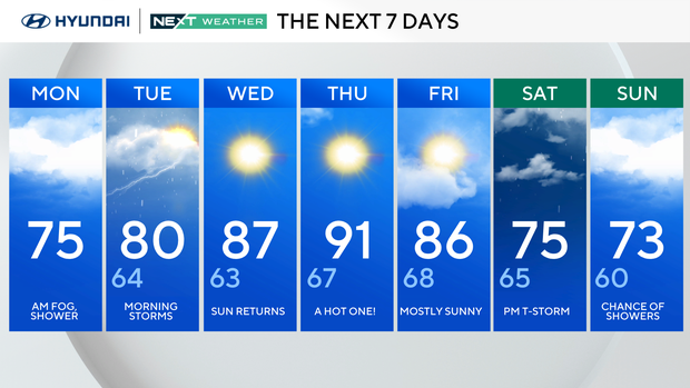 7-day forecast 