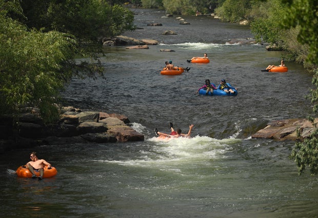 Tubbing Clear Creek 