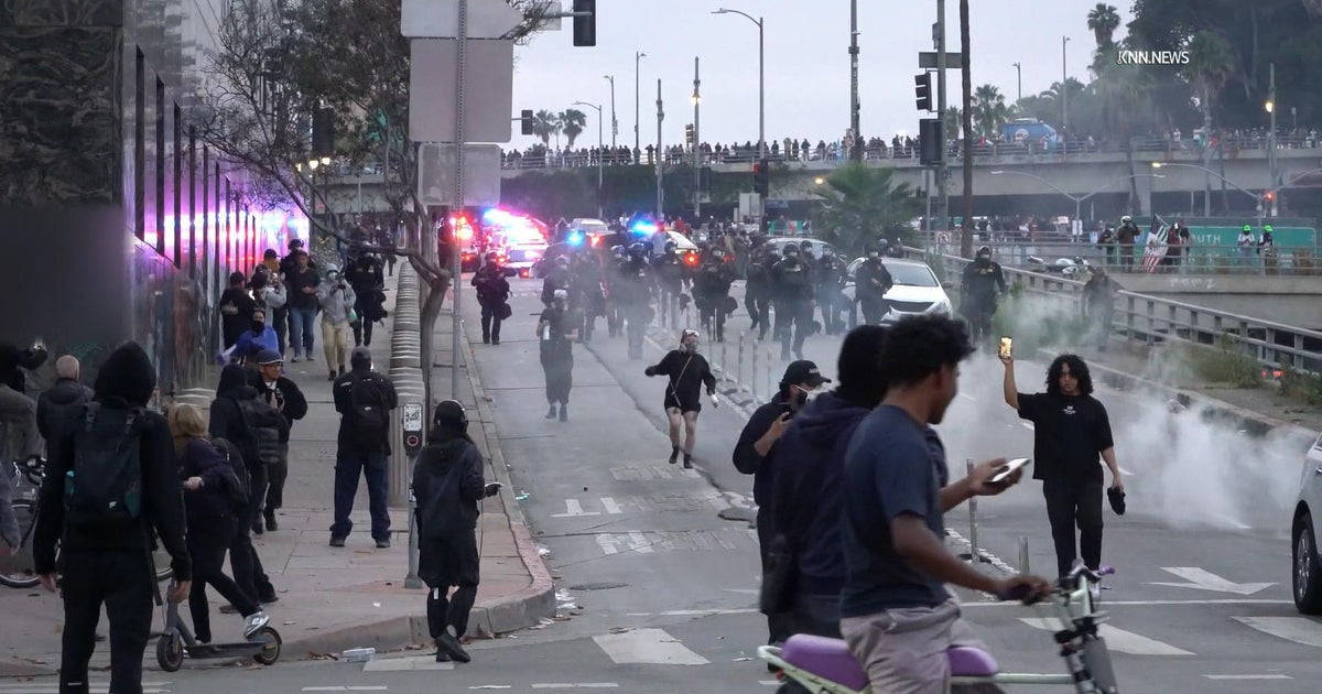 National Guard deployed to Los Angeles as thousands protest immigration raids