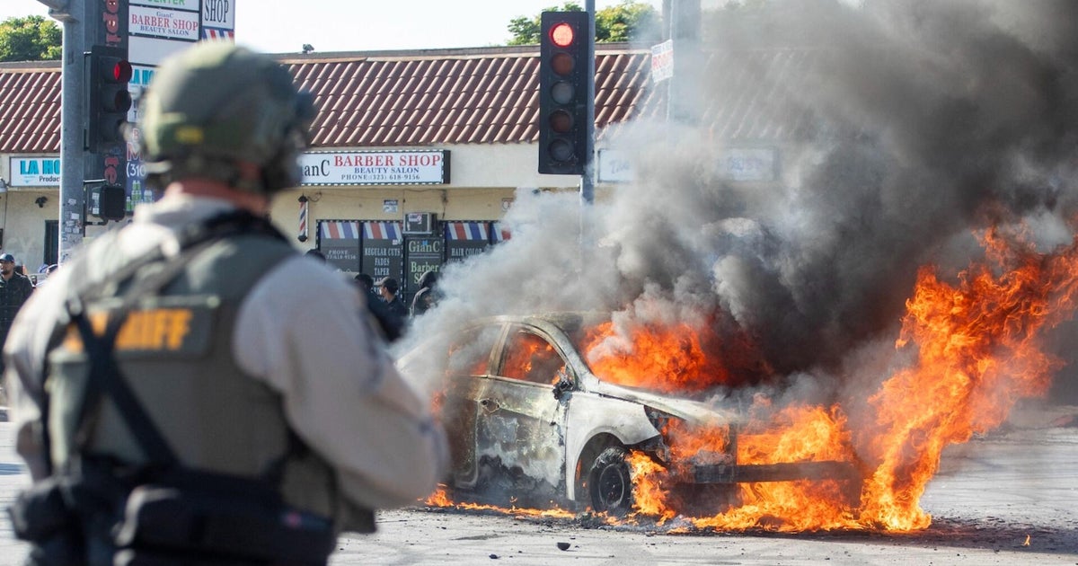 Did the National Guard deployment to Los Angeles protests escalate tensions?