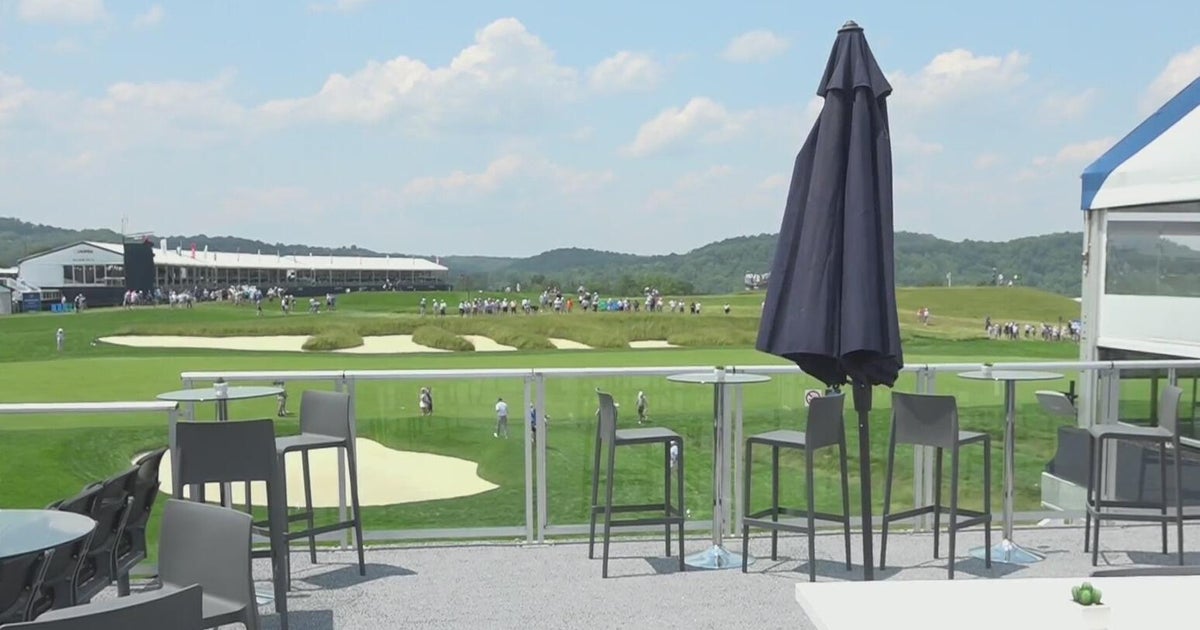 A look at the U.S. Open's luxurious club seating 