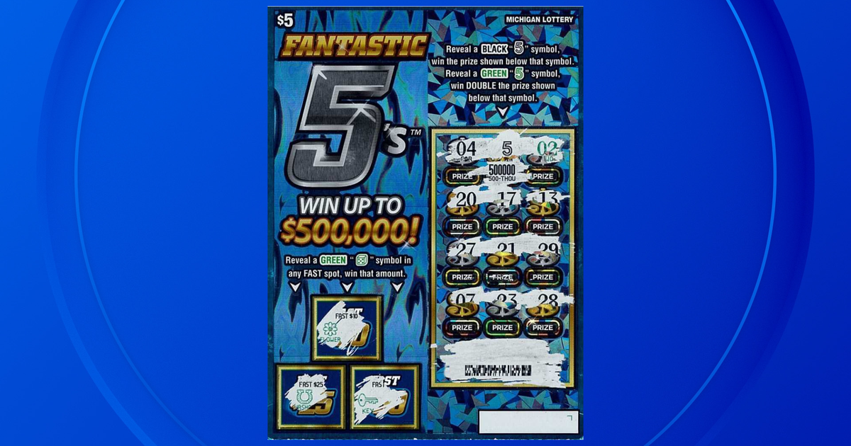 Michigan woman "turns green" after winning $500K scratch-off jackpot 