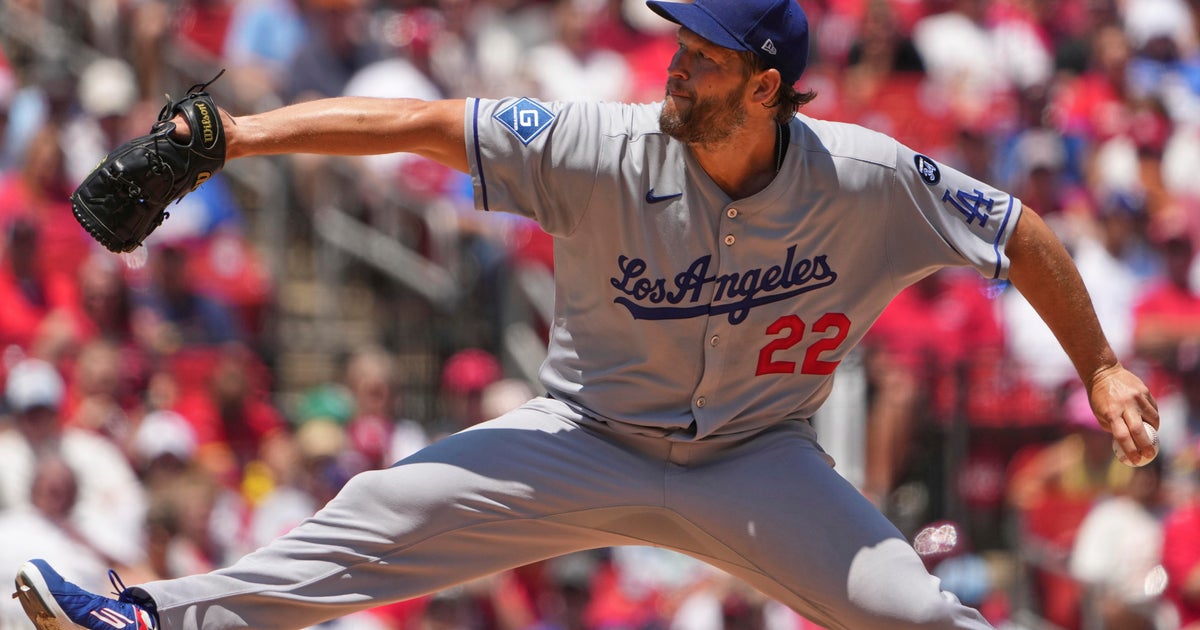 Clayton Kershaw gets 1st win this season with 5 sharp innings as Dodgers beat Cardinals 7-3 