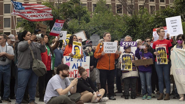 Boston ICE protest 