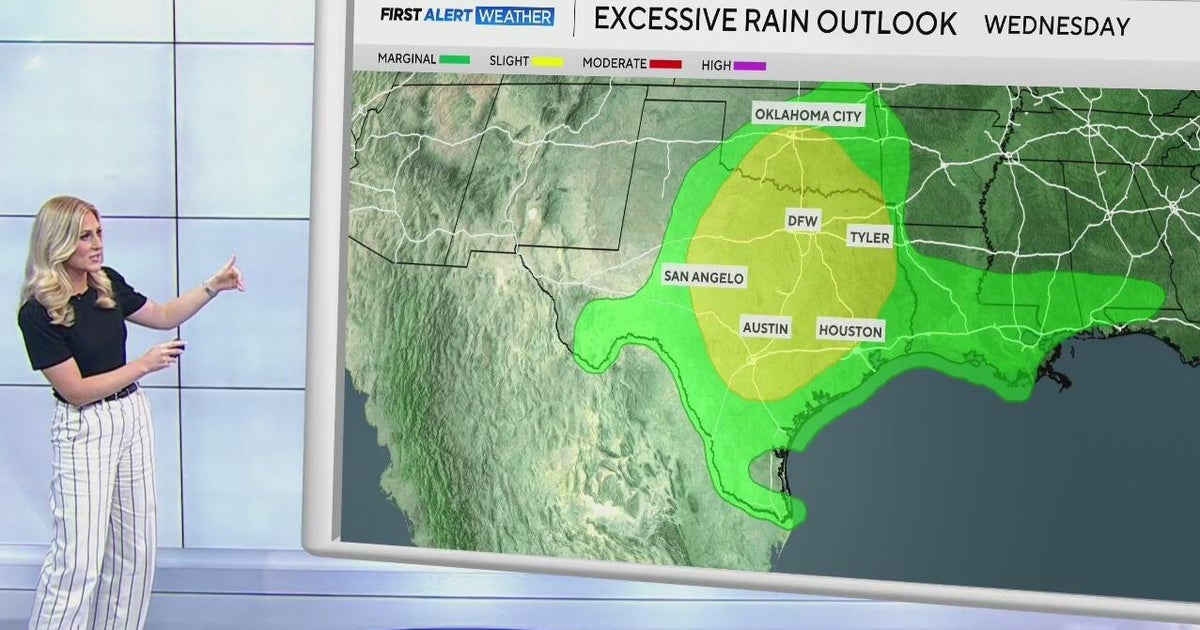 More rain and flood threats in store for North Texas this week - CBS Texas