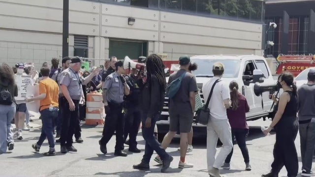 Protestors claim ICE took family from their home in Southwest Detroit 
