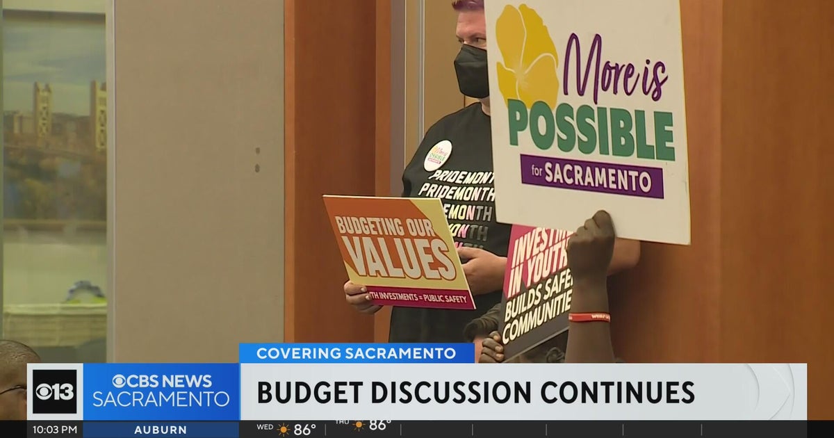 Sacramento city budget discussions continue following unanimous railyards vote - CBS Sacramento