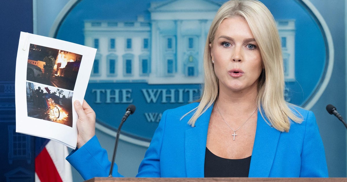 White House press secretary asked about China trade deal, "No Kings Day" and L.A. protests