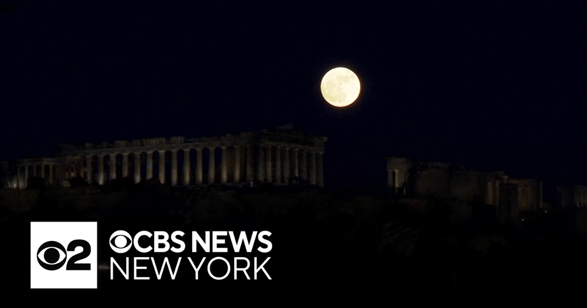 Strawberry Moon lights up June sky - CBS New York