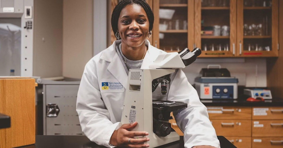 Amid federal cuts, this Neumann student proves future of science remains diverse 