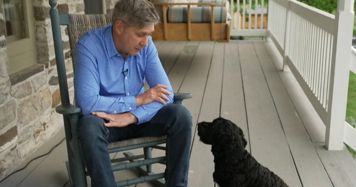 Steve Hartman was a reluctant dog dad until a puppy stole his heart
