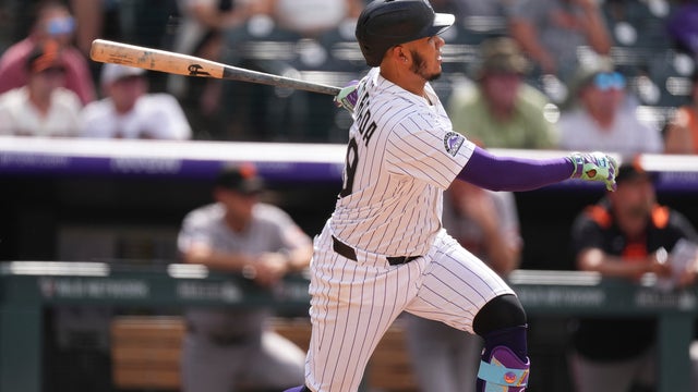 Giants Rockies Baseball 