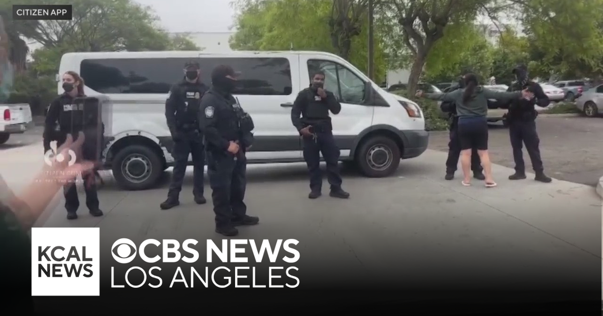 Immigration enforcement actions continue throughout L.A. County - CBS ...