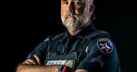 North Texas police officer celebrates Father's Day with a new lease on life after heart emergency 
