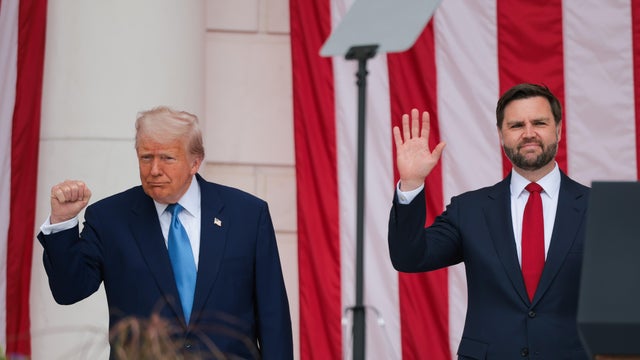 President Trump Visits Arlington National Cemetery On Memorial Day 