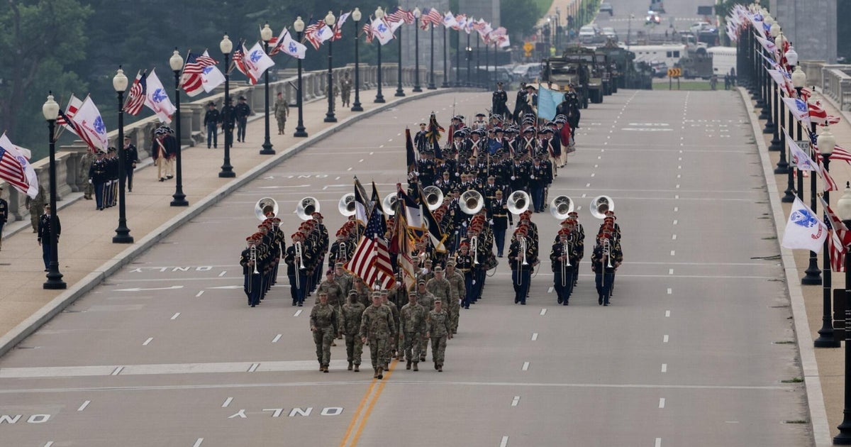 U.S. Army 250th anniversary parade beginning in Washington, D.C.