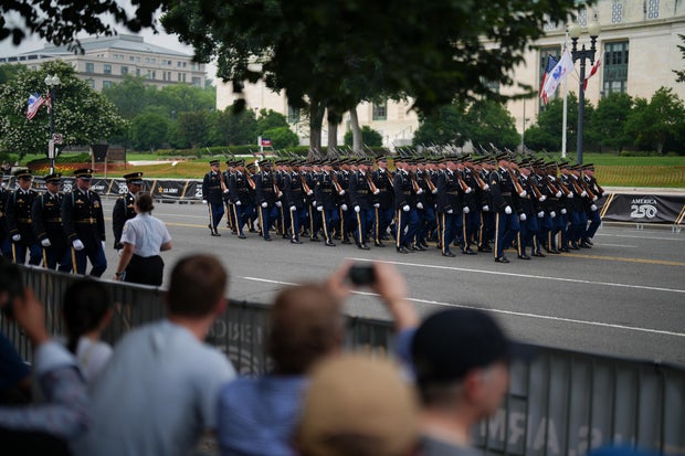 U.S. Army's 250th anniversary parade