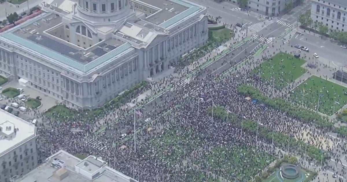 "No Kings" protests draw tens of thousands across the Bay Area 