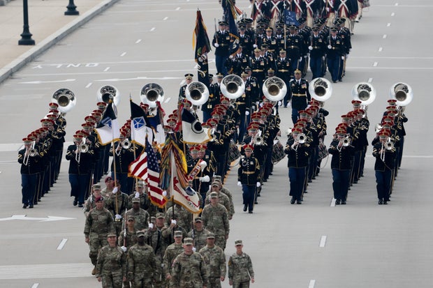 U.S. Army's 250th anniversary parade in Washington, D.C. 