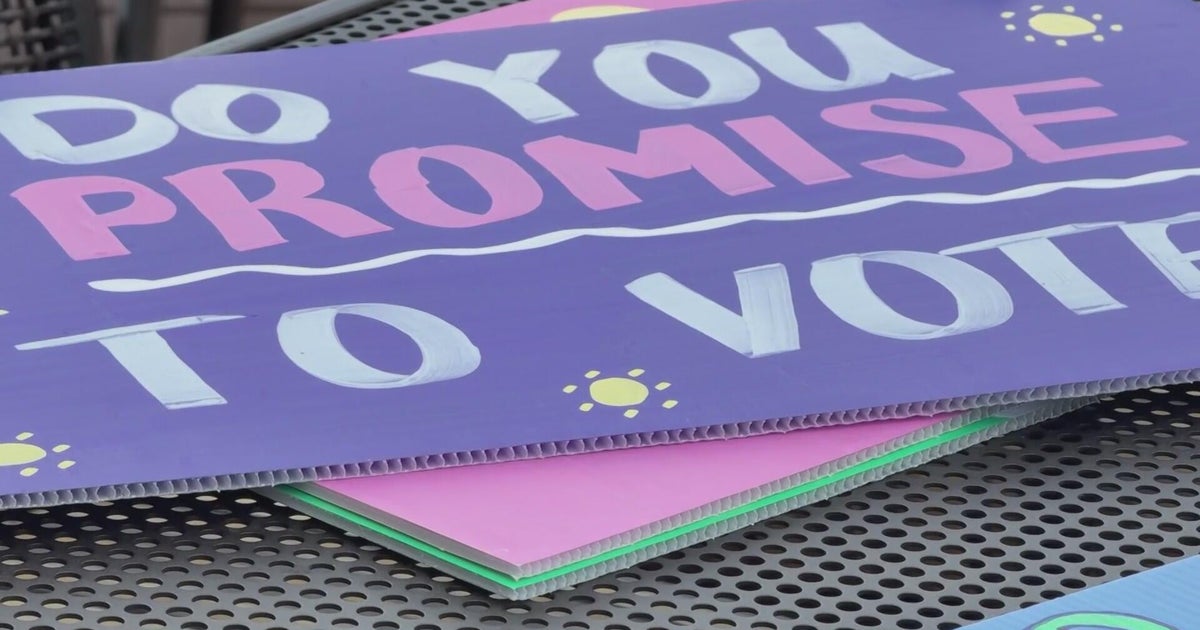 Art installation at Denver "No Kings" rally to encourage peaceful discourse 