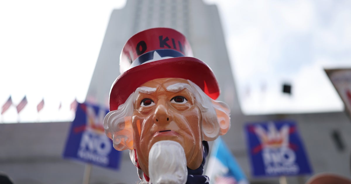 "No Kings" protest in downtown Los Angeles expected to draw more than 50,000 people, organizers say