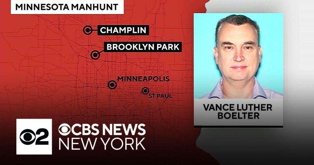 Manhunt underway for suspect in Minnesota lawmaker shootings - CBS New York