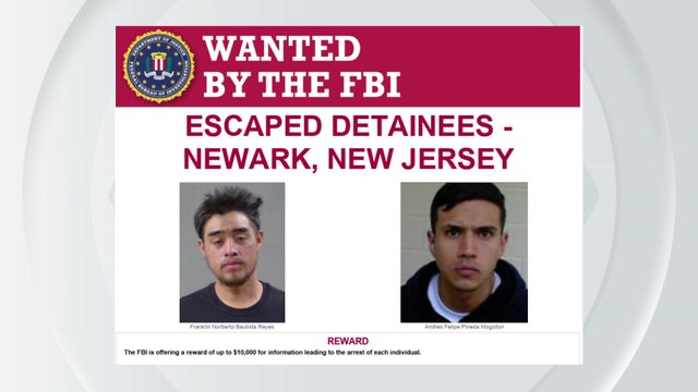 Newark detention center escapees 