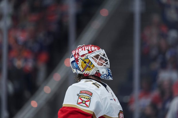 Stanley Cup Panthers Oilers Hockey 