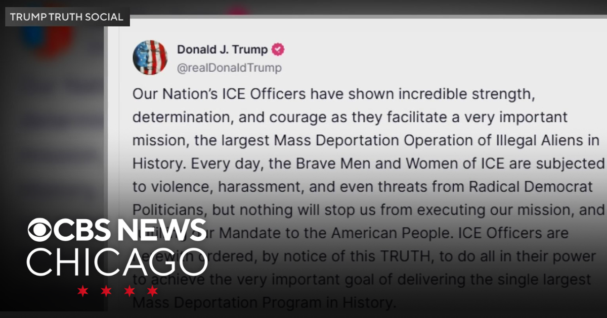 Trump calling for mass deportation - CBS Chicago