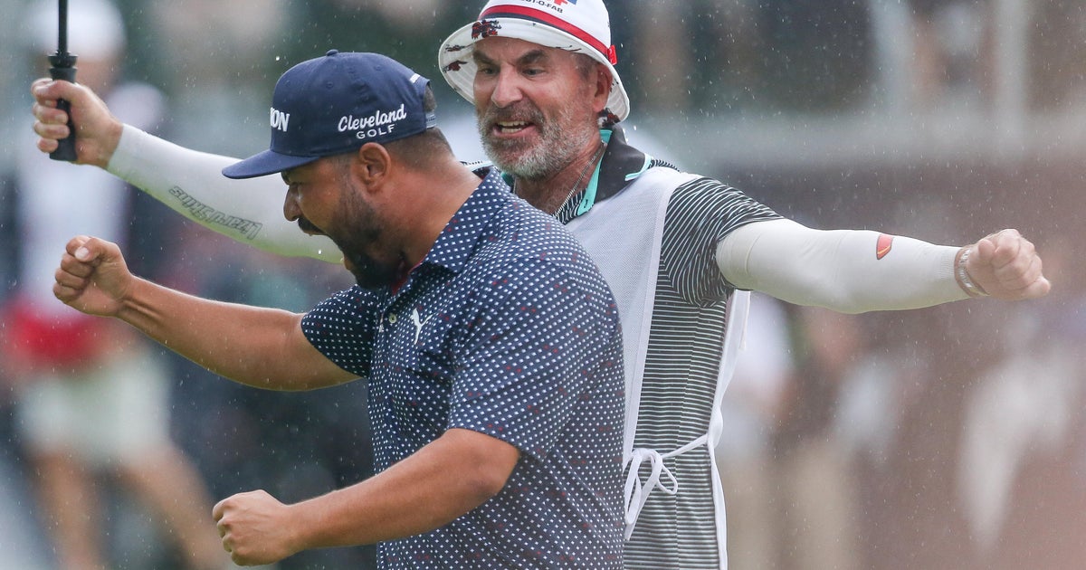 J.J. Spaun makes late rally, wins U.S. Open at Oakmont with birdie-birdie finish 