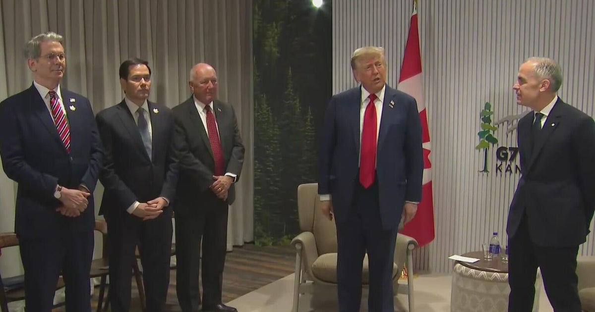 President Trump meets with world leaders in Canada at G7 summit - CBS Texas
