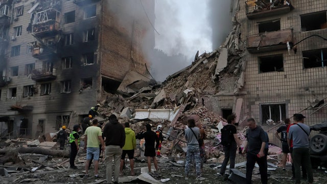Deadly Drone-And-Missile Strike On Ukraine's Capital 