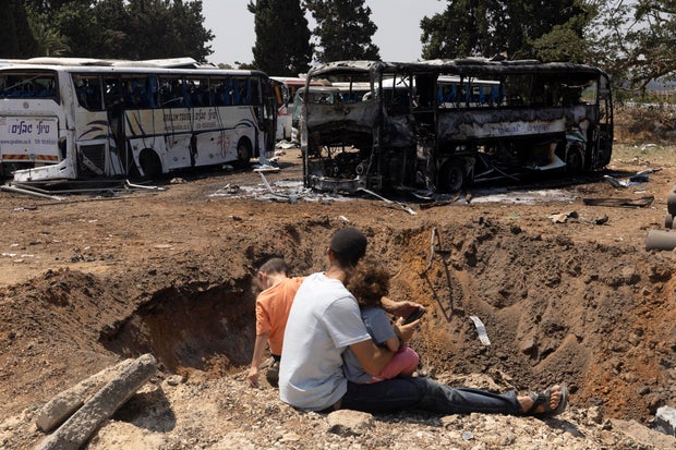 Iran Launches A Retaliatory Missile Strike At Tel Aviv 